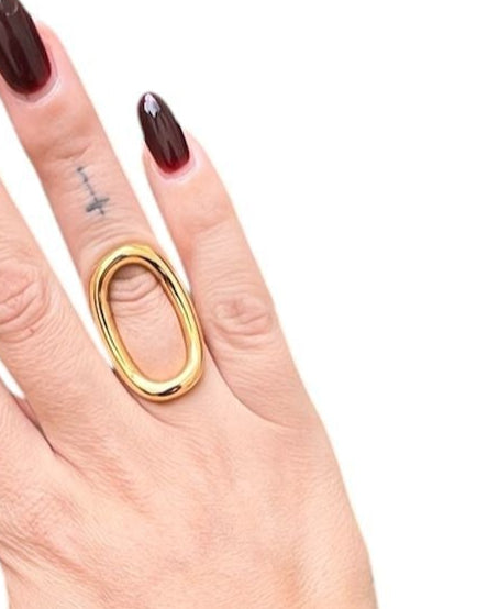 Anello Ovale Big