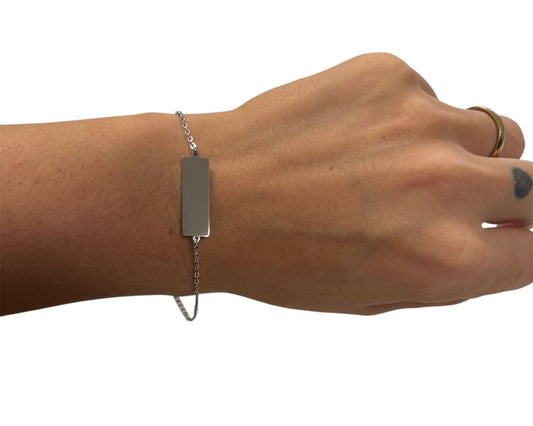 Bracciale Targhetta