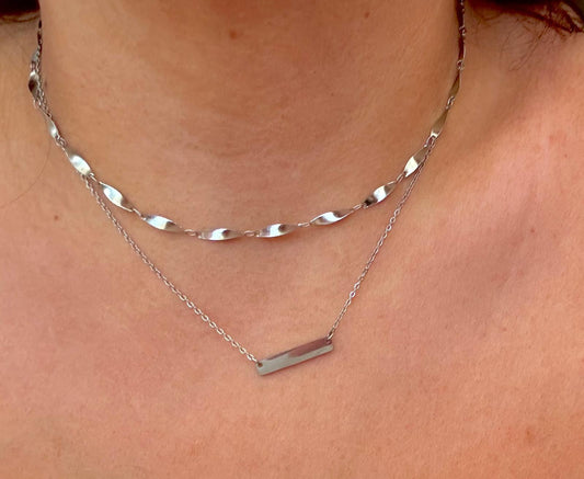 Collana Targhetta