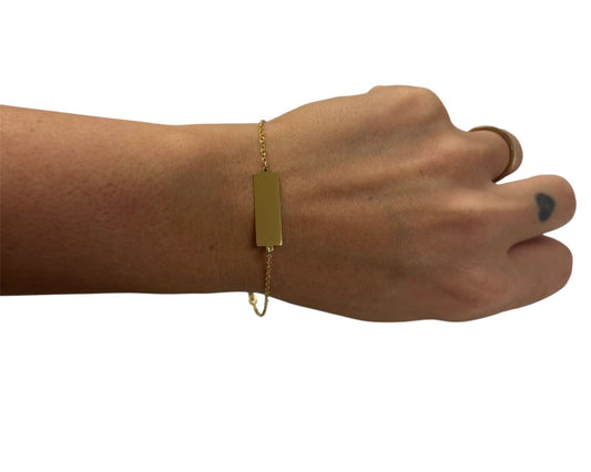 Bracciale Targhetta